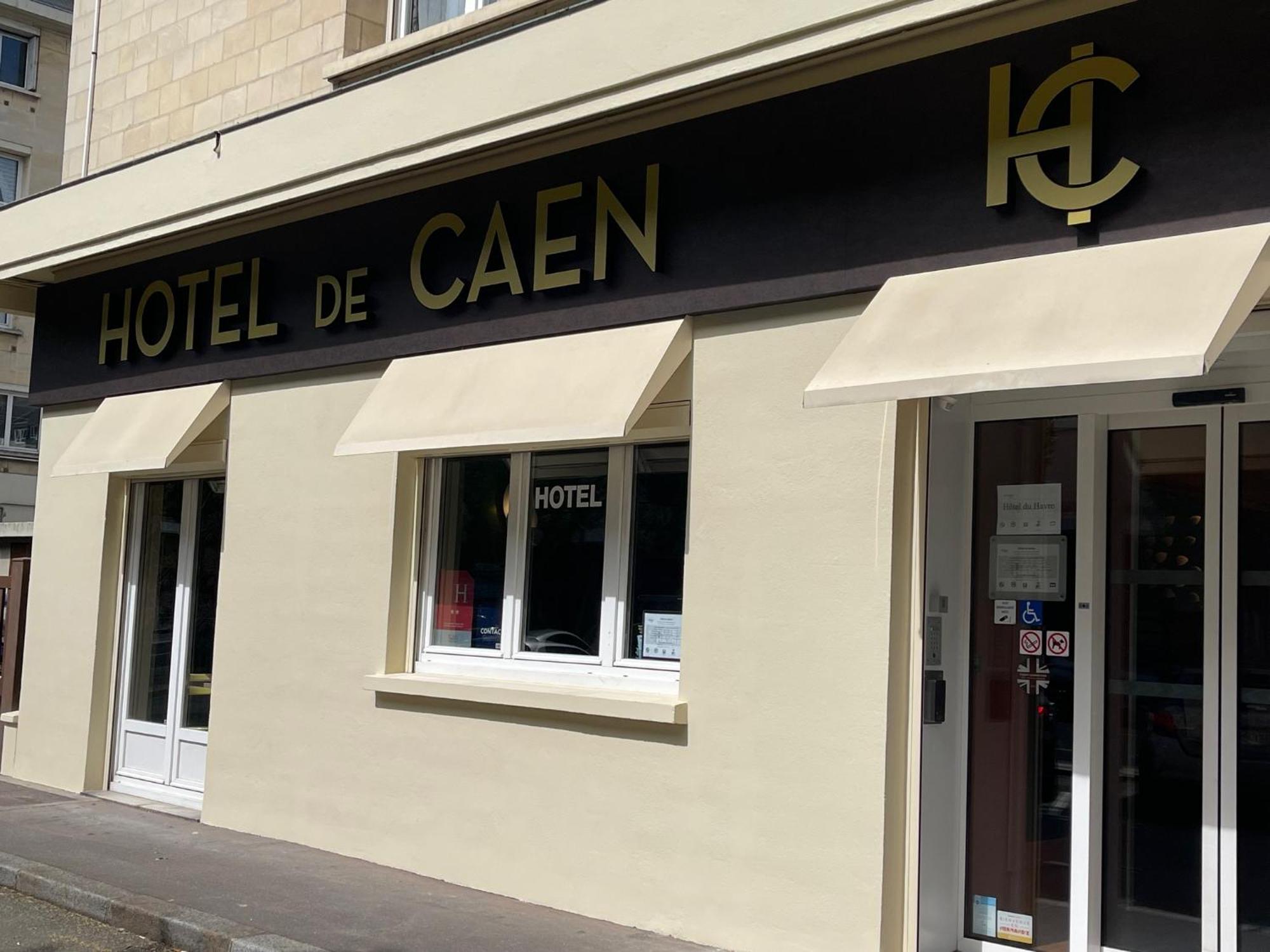 Hotel De Caen Bagian luar foto